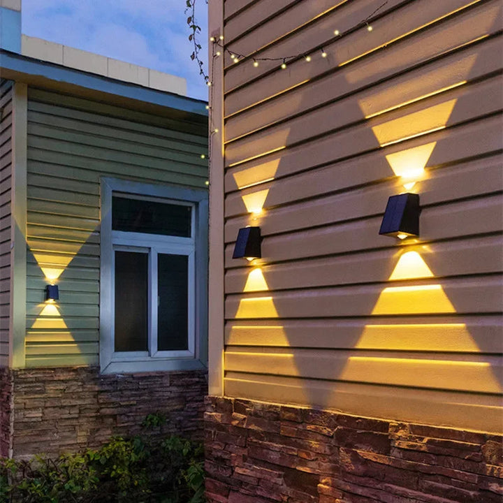 Solar Wall Light | Cordless & Automatic | IP65 Weatherproof 2