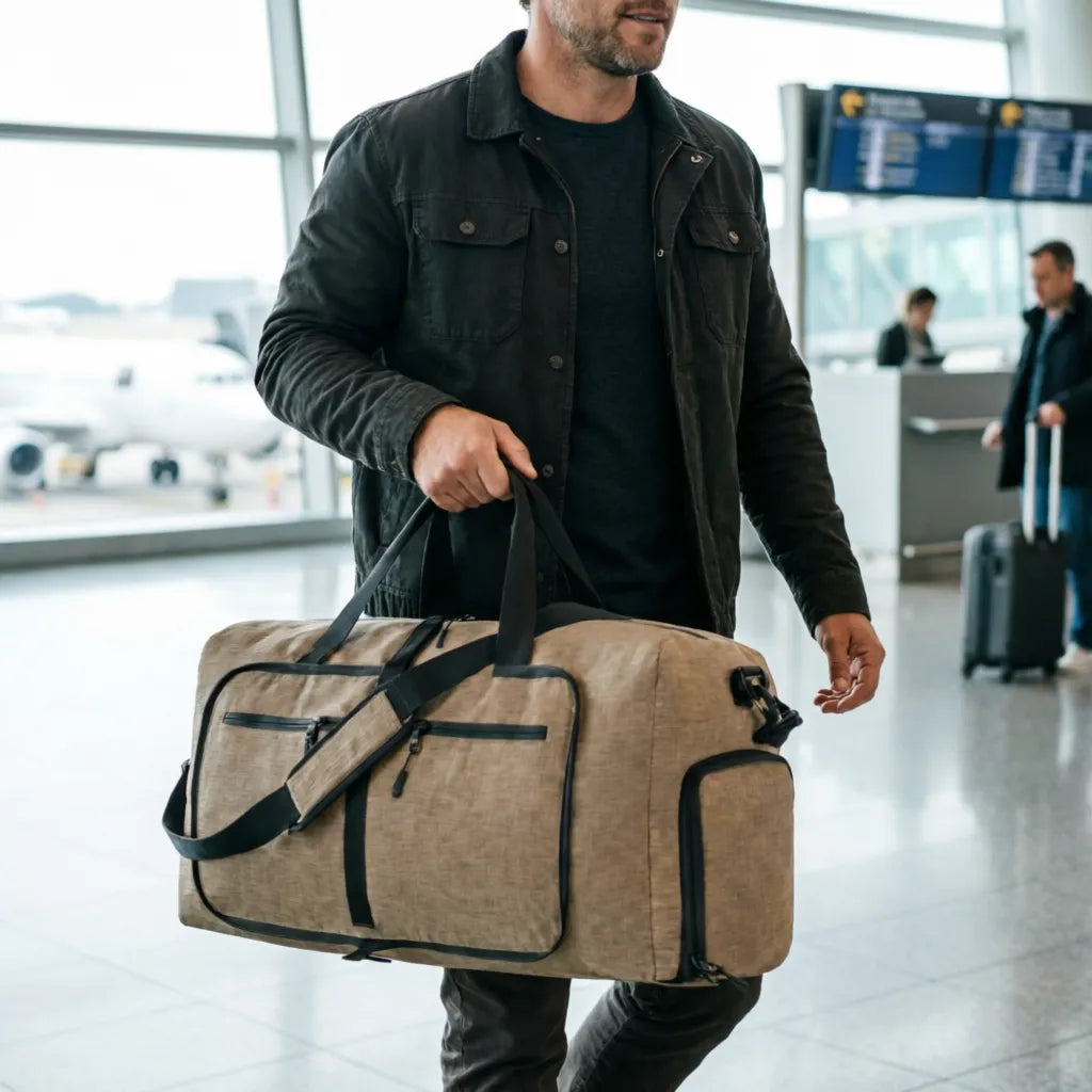 Spacious Travel Duffle Bag - Dufflexa
