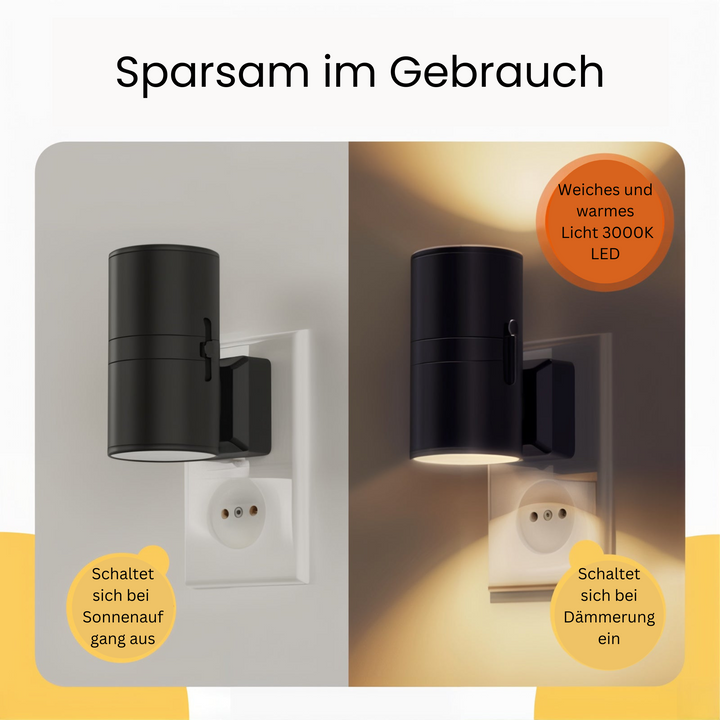 NightLuxe Bauhaus Design Night Lamp - Dimmable LED 8