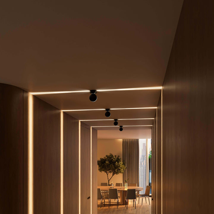 LED Wall Sconce with Spotlight Function | 360° Rotating Head | Square Beam 14