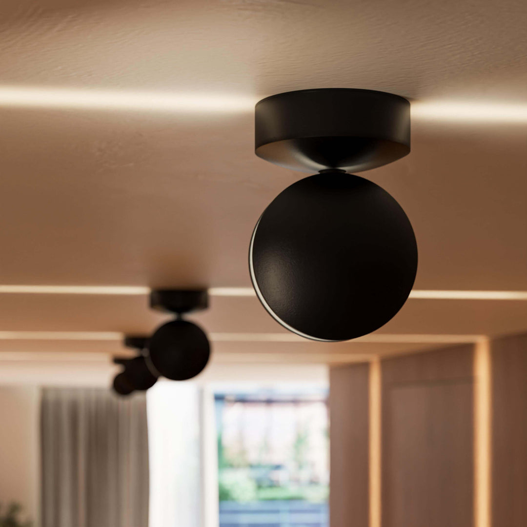 LED Wall Sconce with Spotlight Function | 360° Rotating Head | Square Beam 11