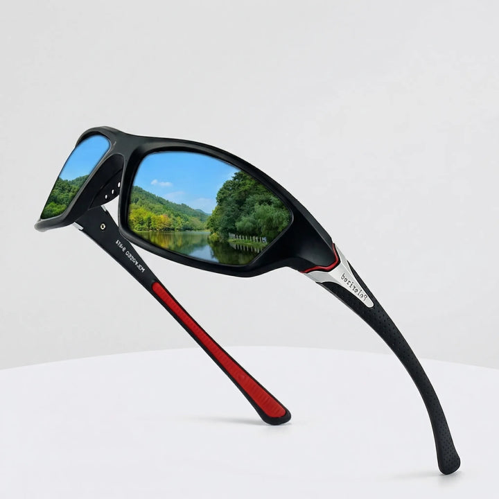 Sporty Wraparound Sunglasses - Optixar