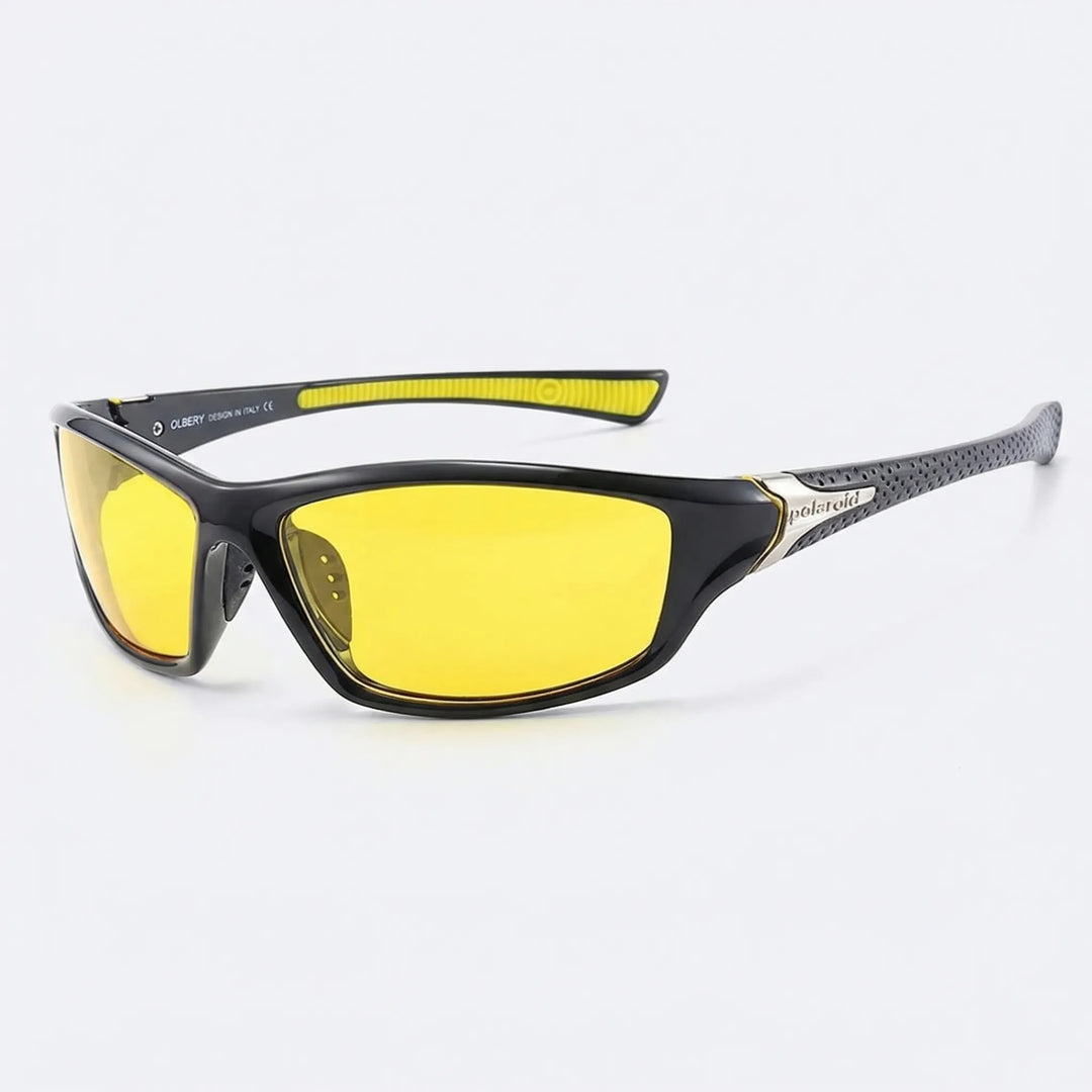 Sporty Wraparound Sunglasses - Optixar