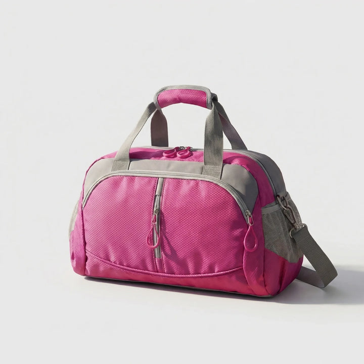 Sporty Zip-Closure Travel Duffel Bag - Roamix