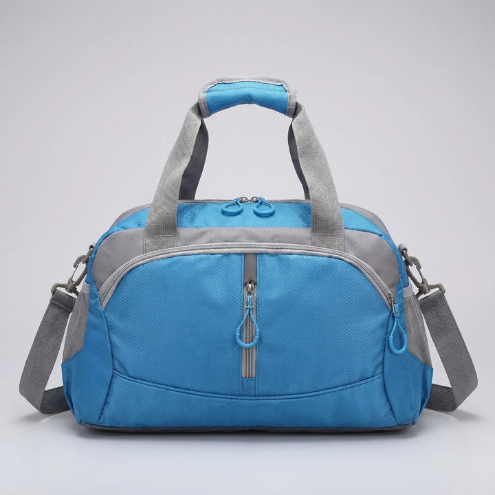 Sporty Zip-Closure Travel Duffel Bag - Roamix