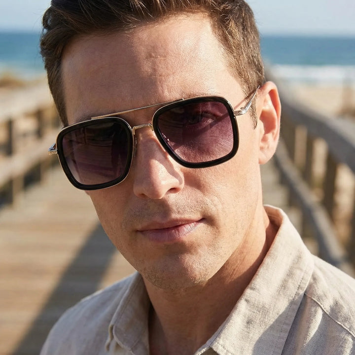 Square Frame Sunglasses - AeroShade