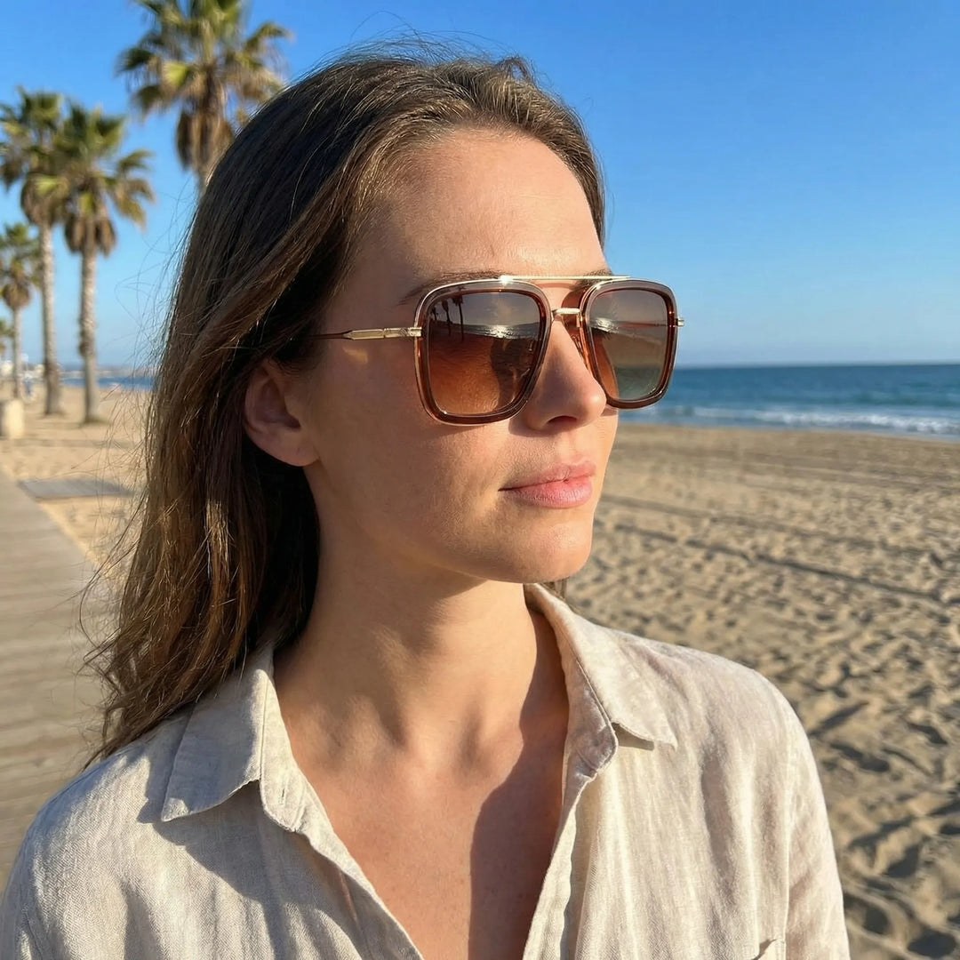 Square Frame Sunglasses - AeroShade