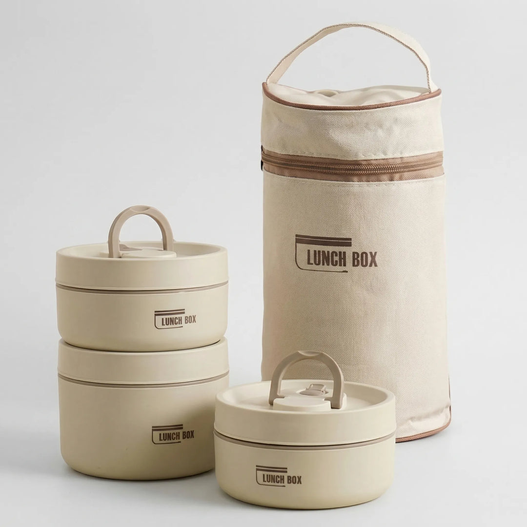Multi-Layer Insulated Stackable Lunch Container - Thermalunch