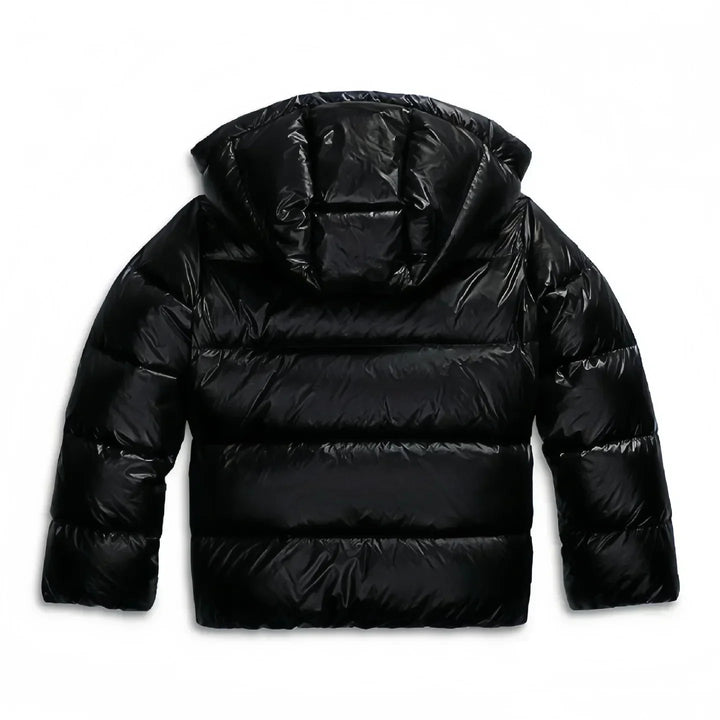 Women's Lightweight Quilted Hooded Jacket with Glossy Finish 8