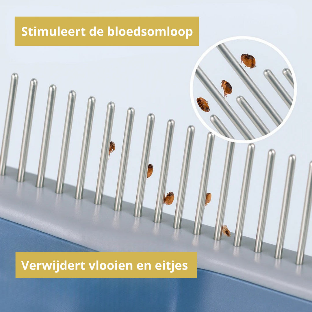 Self-Cleaning Grooming Comb for Dogs and Cats 7