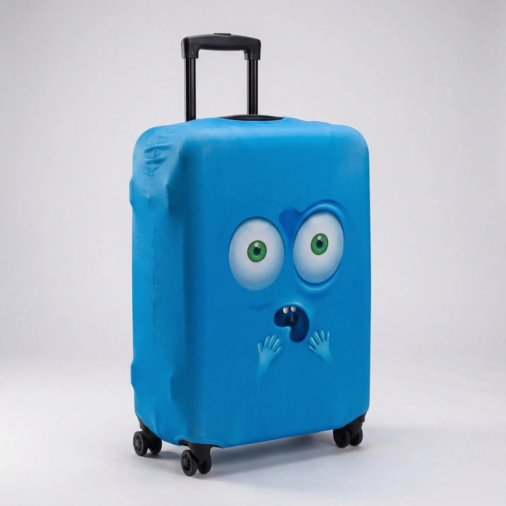 Stretchy Printed Suitcase Cover - Lugglix