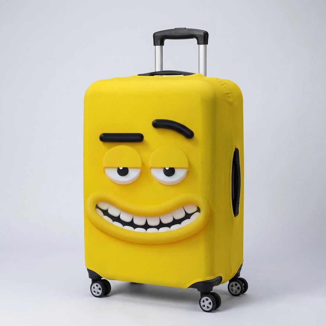 Stretchy Printed Suitcase Cover - Lugglix