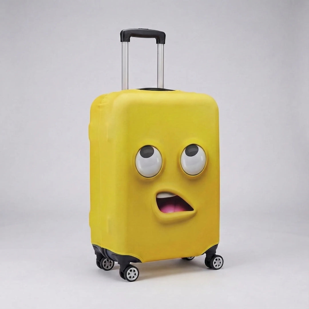 Stretchy Printed Suitcase Cover - Lugglix