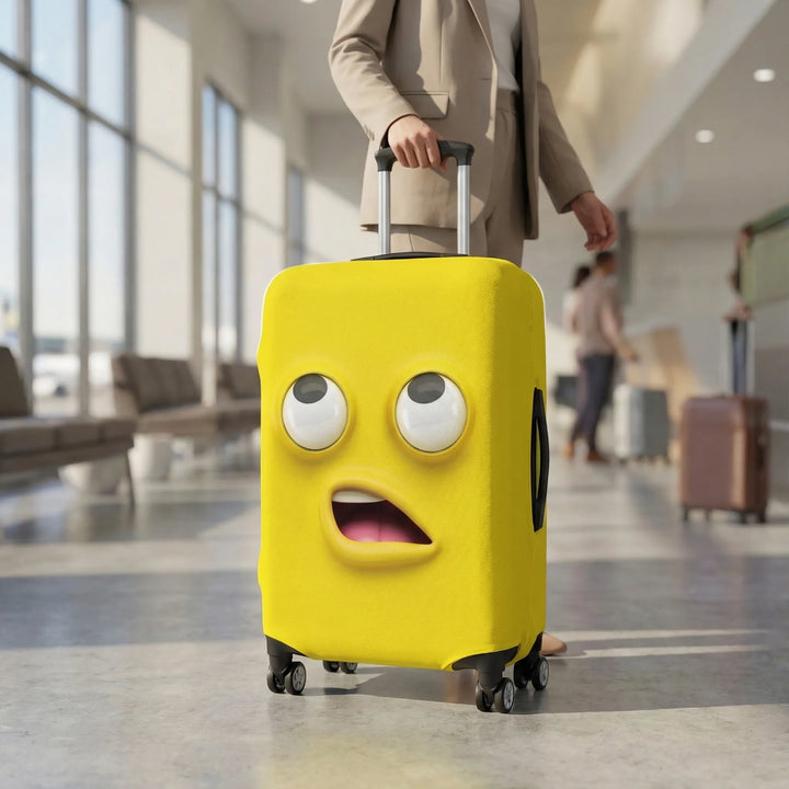 Stretchy Printed Suitcase Cover - Lugglix