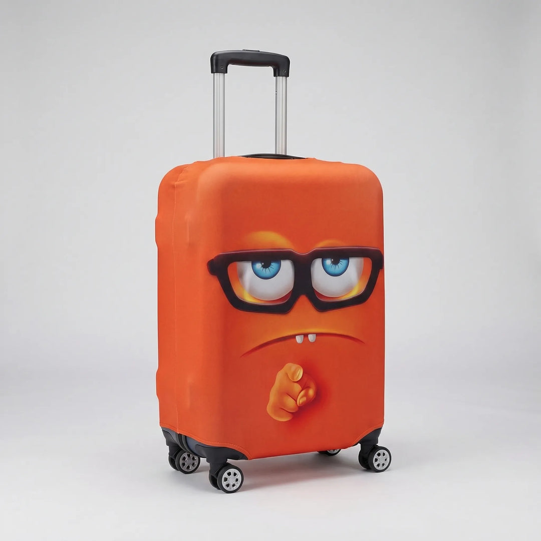Stretchy Printed Suitcase Cover - Lugglix