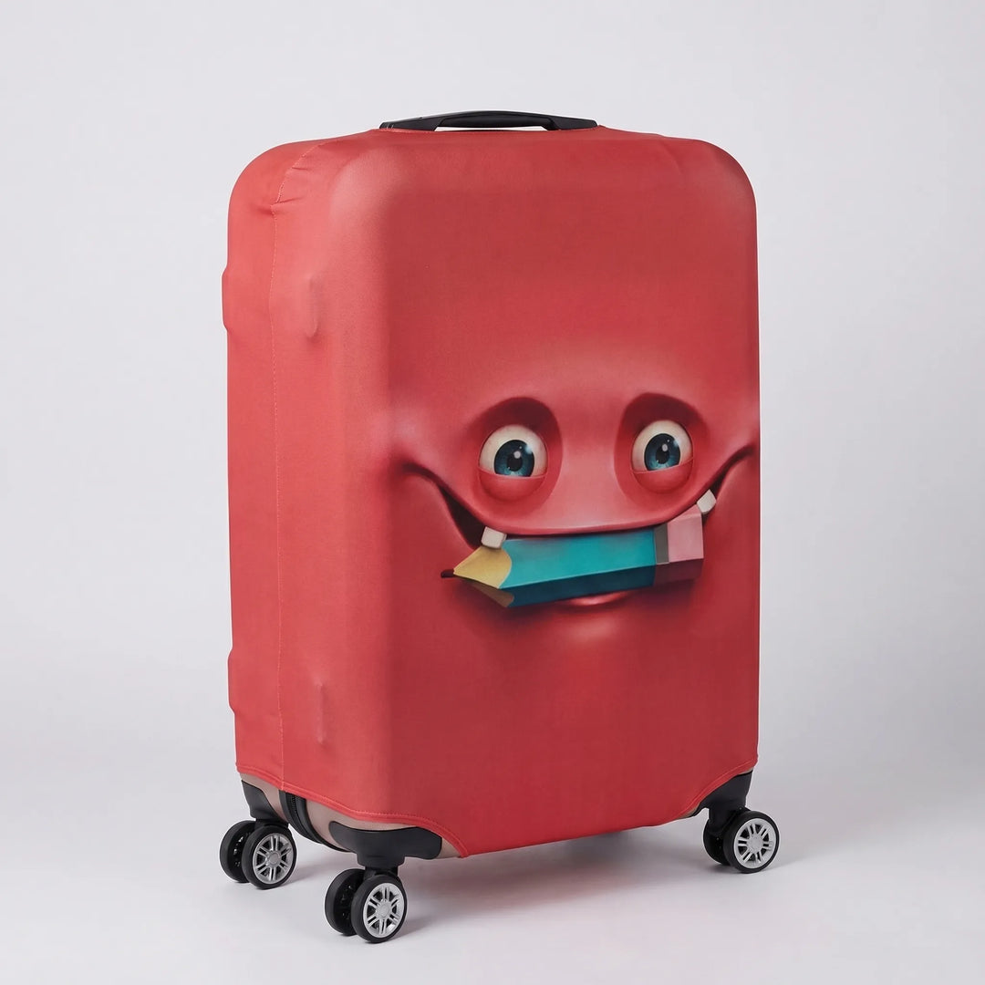 Stretchy Printed Suitcase Cover - Lugglix