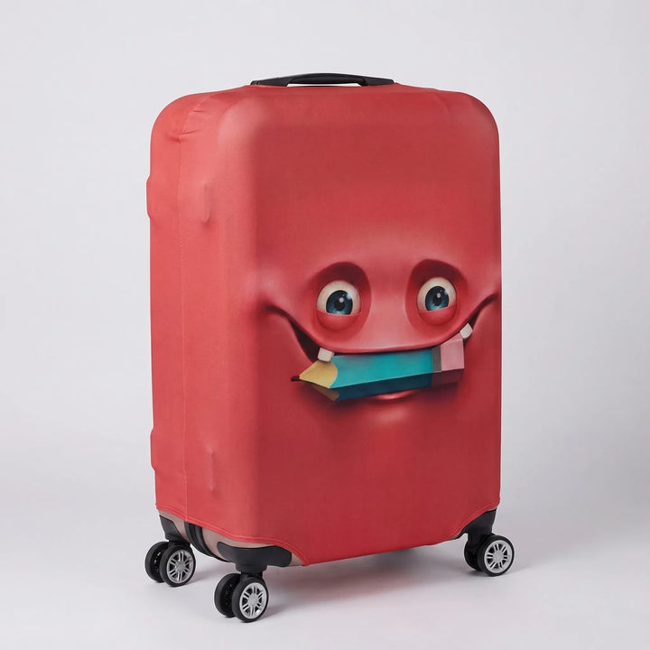 Stretchy Printed Suitcase Cover - Lugglix