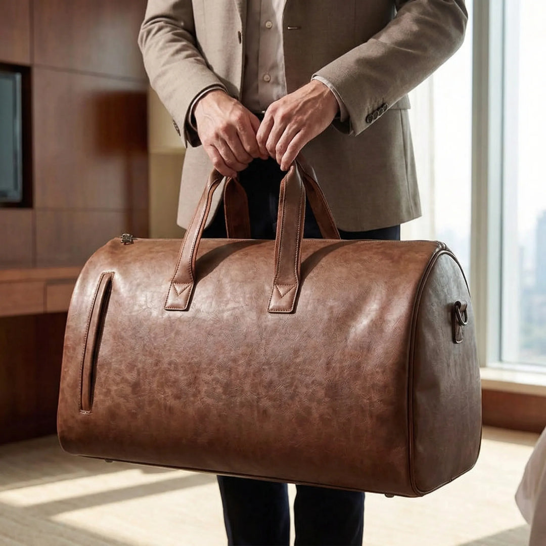 Structured Barrel Bag - Voyago