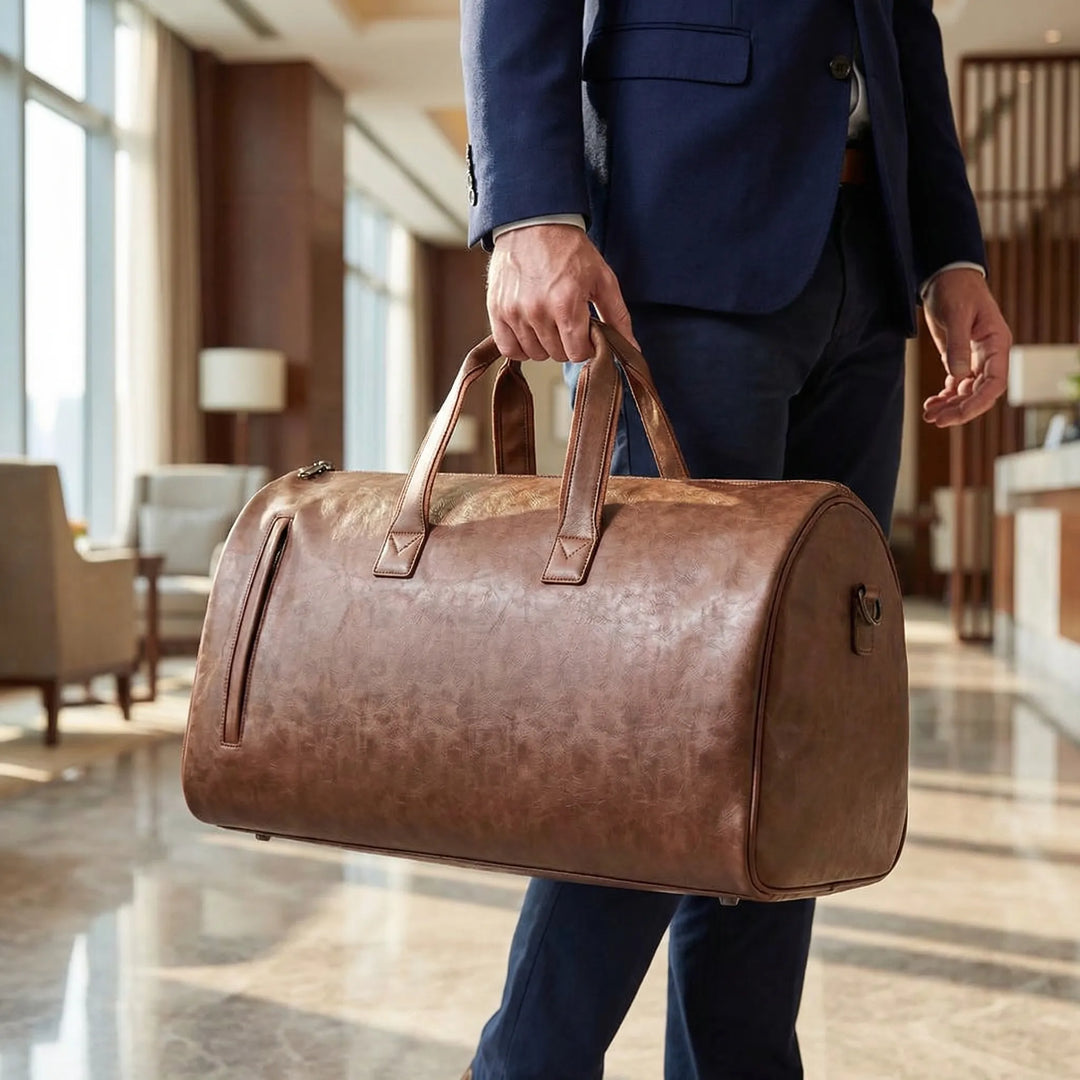 Structured Barrel Bag - Voyago