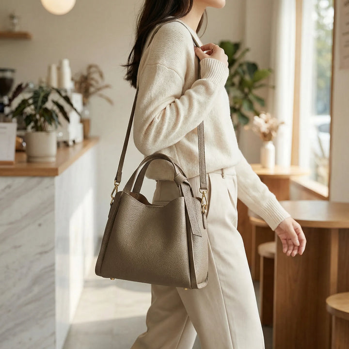 Structured Bucket Bag - Valenza