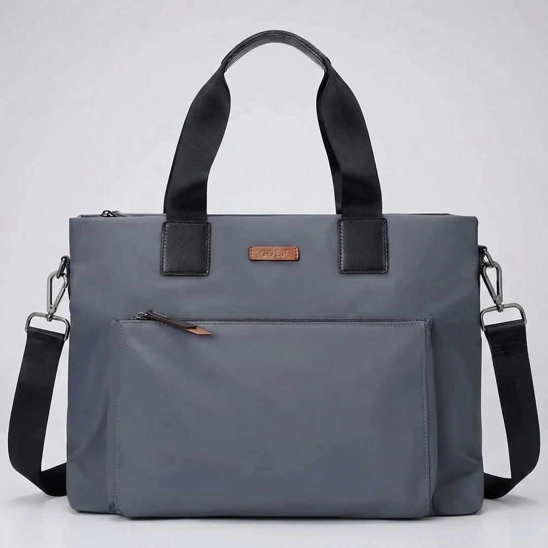 Structured Business Tote Bag - Lomier