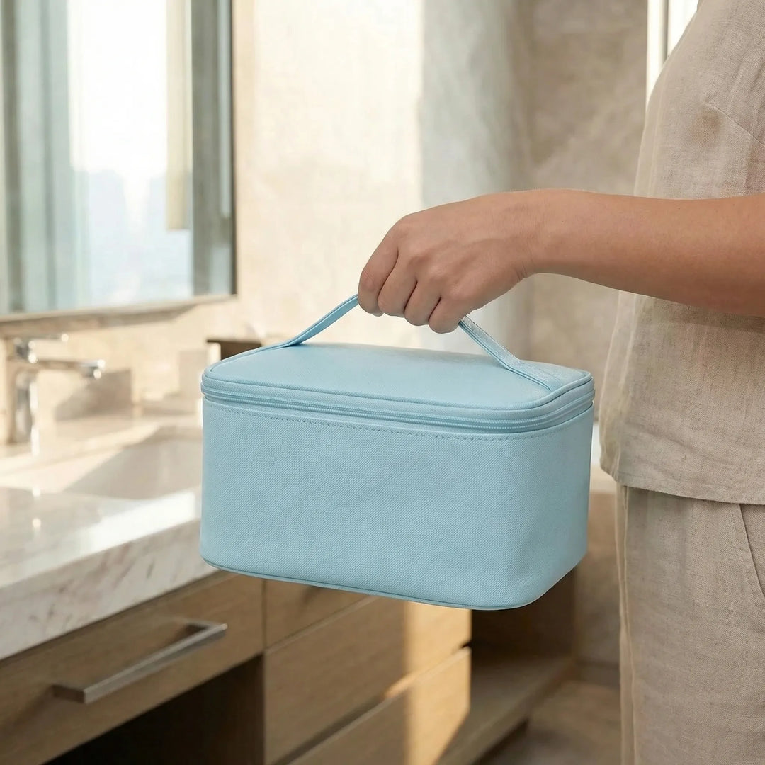 Structured Cosmetic Travel Bag - Valoriq