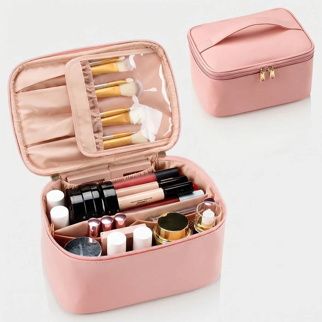 Structured Cosmetic Travel Bag - Valoriq