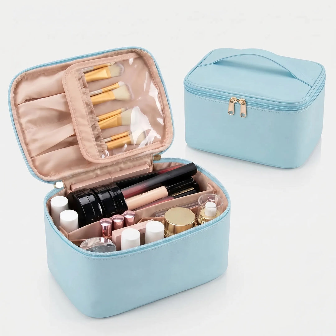 Structured Cosmetic Travel Bag - Valoriq