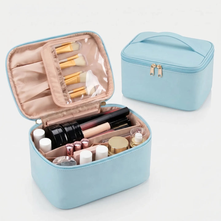 Structured Cosmetic Travel Bag - Valoriq