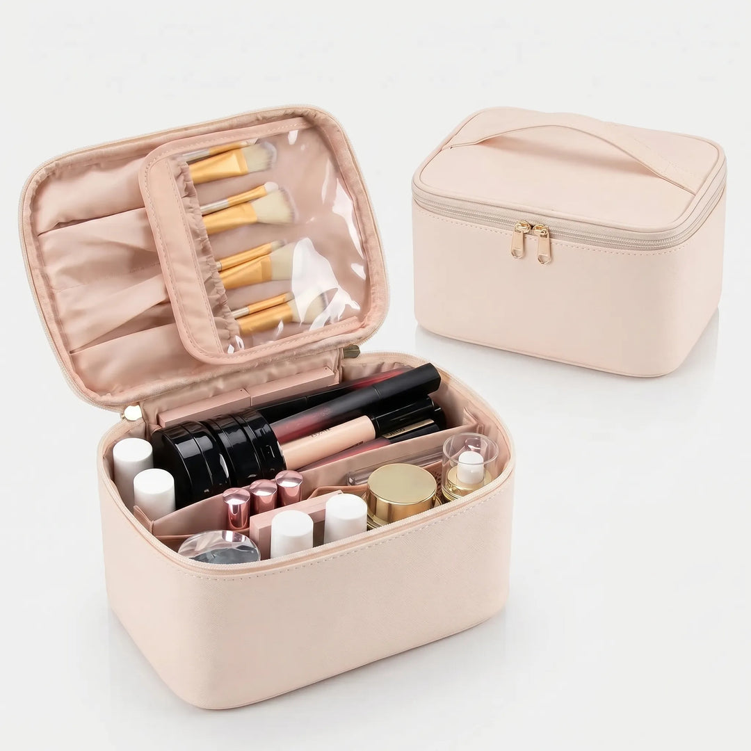Structured Cosmetic Travel Bag - Valoriq