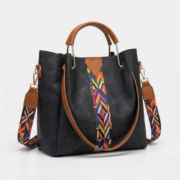 Structured Crossbody Tote Bag - Vivera