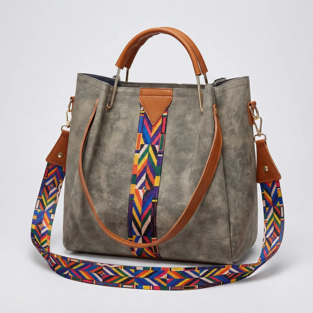 Structured Crossbody Tote Bag - Vivera