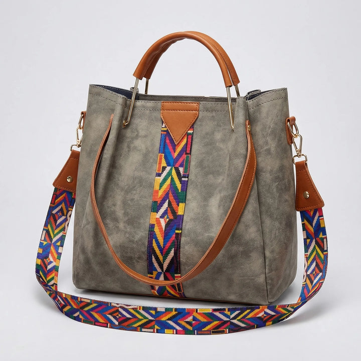 Structured Crossbody Tote Bag - Vivera