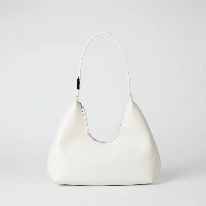 Structured Curved Shoulder Bag - Avelia