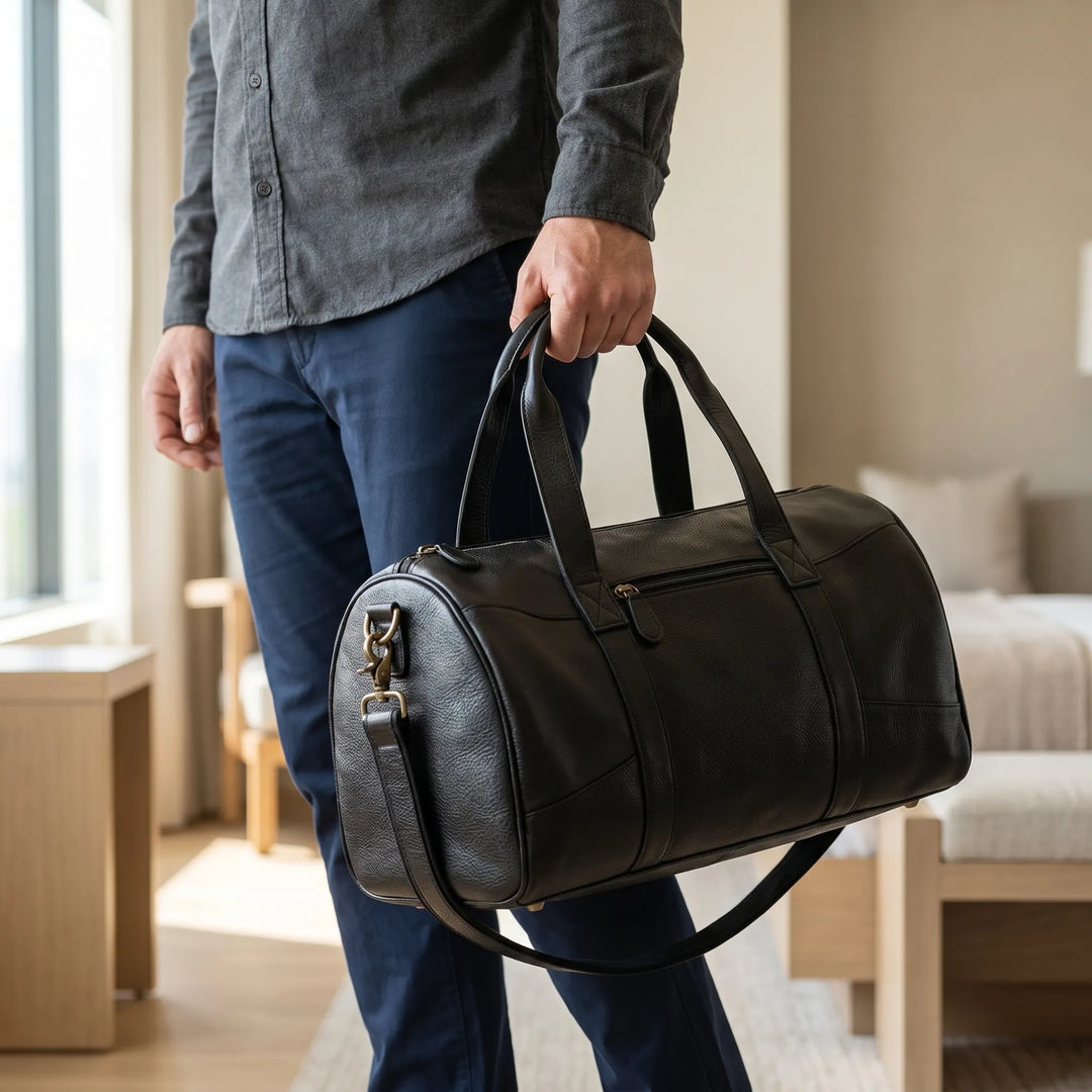 Structured Cylindrical Duffle Bag - Kargoa
