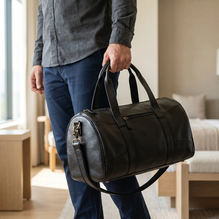 Structured Cylindrical Duffle Bag - Kargoa