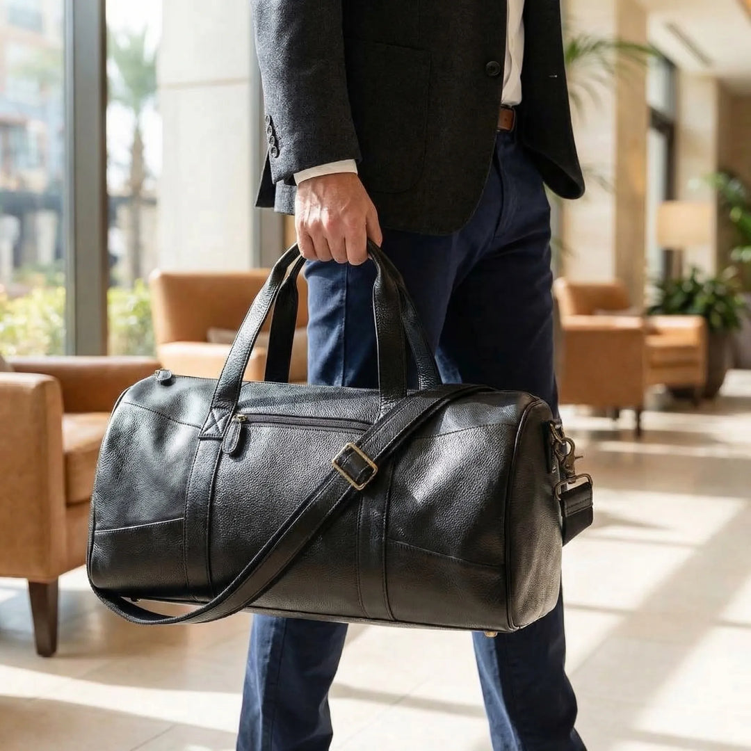 Structured Cylindrical Duffle Bag - Kargoa