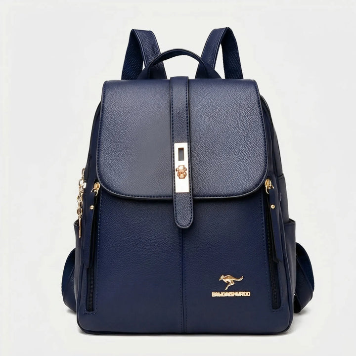 Structured Flap Top Backpack - Veloza