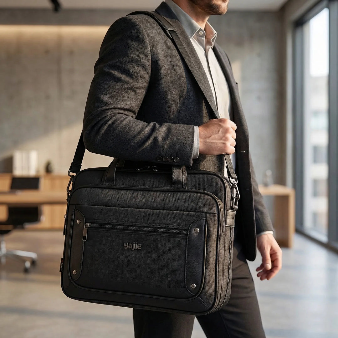 Structured Laptop Briefcase - Veltora