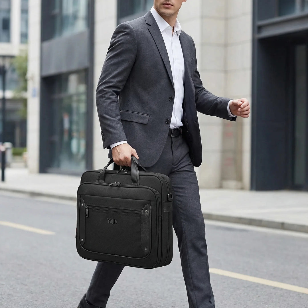 Structured Laptop Briefcase - Veltora