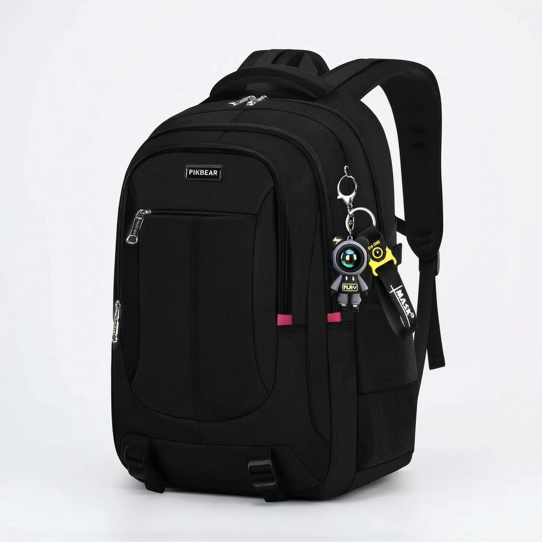 Structured Multi-Compartment School Backpack - Zenthos