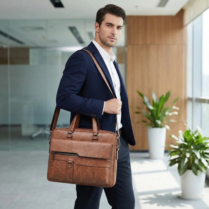 Structured Professional Briefcase - Valdion