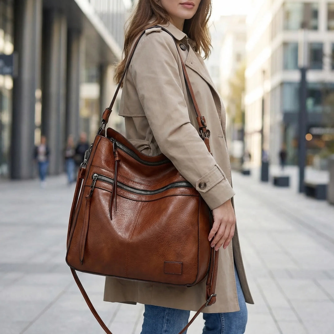 Structured Shoulder Bag - Valara