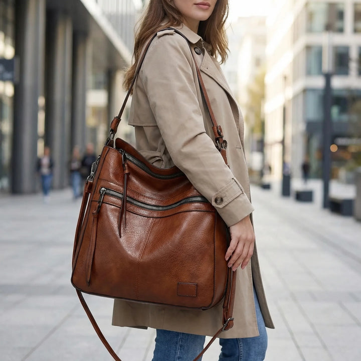 Structured Shoulder Bag - Valara