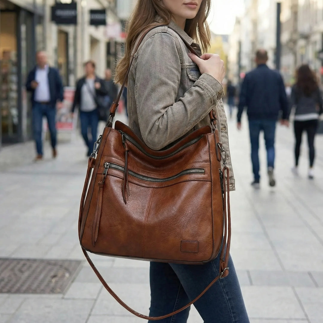 Structured Shoulder Bag - Valara