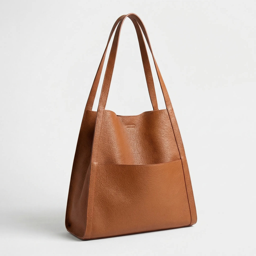Structured Shoulder Tote - Avelia