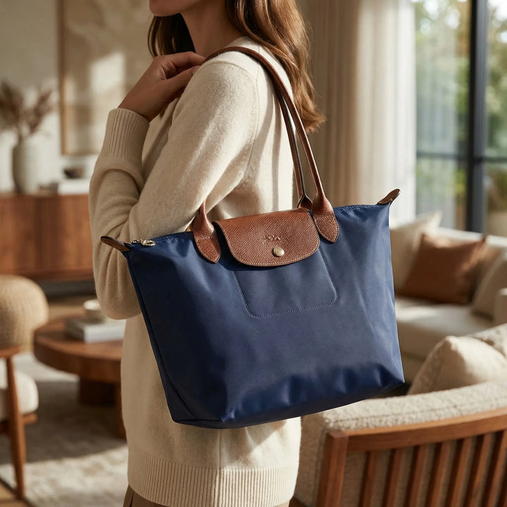 Structured Shoulder Tote Bag - Veliance