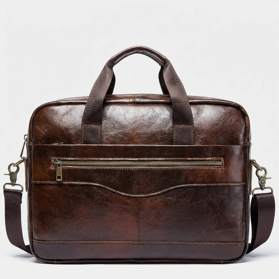 Structured Slim Briefcase Bag - Vectrio