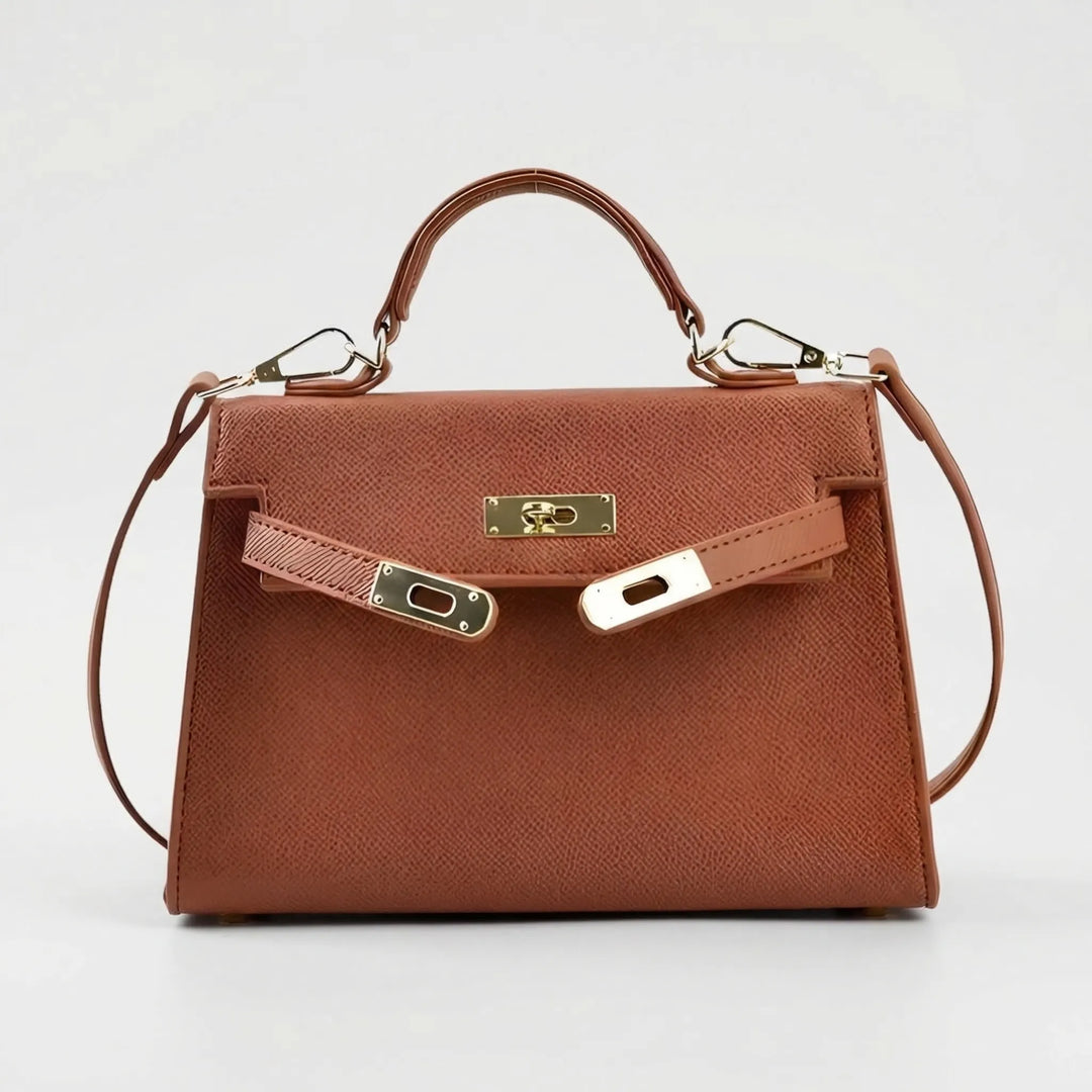 Structured Top Handle Bag - Valetta