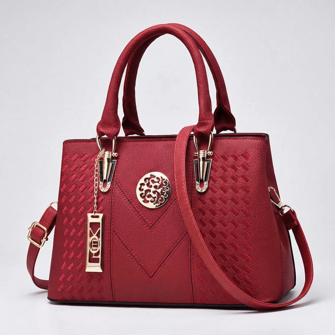 Structured Top Handle Bag - Vevora